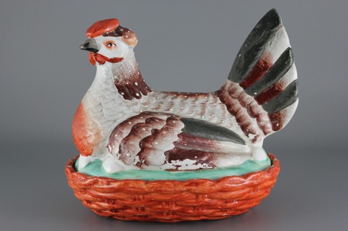 Antique staffordshire pottery - staffordshire,