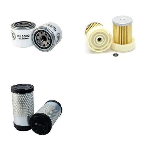 Filter service kit - fits, kubota
