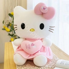 Pink Cat Plush Stuffed Toy