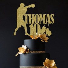Personalised boxing cake - personalised,