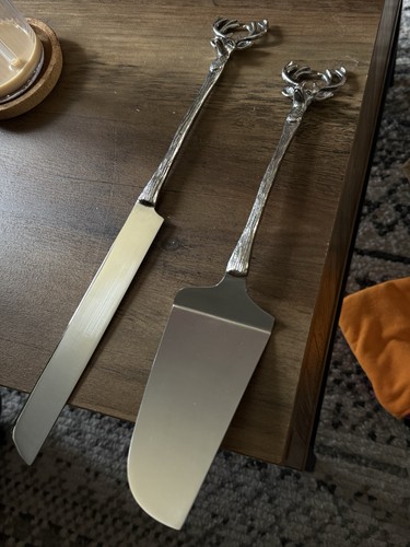 Stag cake serving set at - stag, by