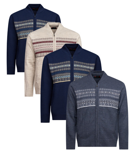 Men knitted cardigan full - men’s,