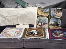 Large Selection Of Quilting Cushions To Make With Adding Fabric And Large Hoop