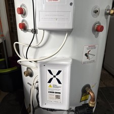 Mixergy 120L Unvented Indirect Cylinder - MX-120-IDE-EXT-580-1-1-B-0