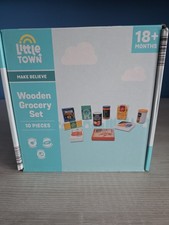 Aldi Little Town Wooden Food