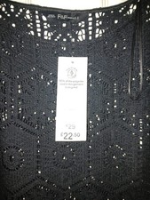 F and F Beach Cover Up Size M