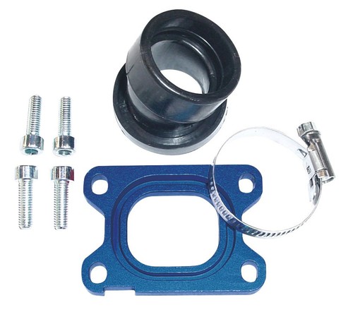 Carb manifold ø28mm - carb, blue