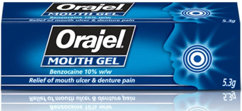 Mouth gel denture and - gel,