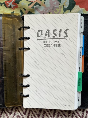 Vintage personal organiser - organiser, (