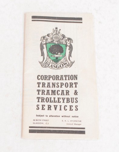 Tramway trolleybus pocket map - trolleybus,