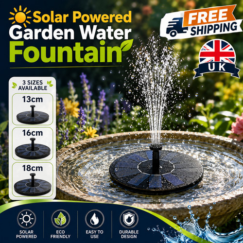 Solar powered garden - powered,