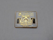 Vintage Enamelled Shell Oils British Grand Prix Silverstone 1988 Marshal Badge