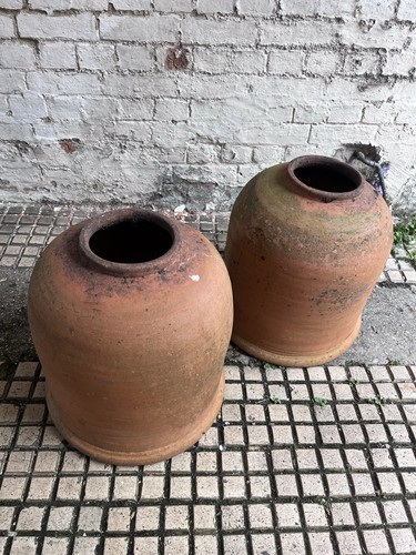 Rare pair large antique garden - large,