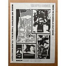 STYLE COUNCIL SHOUT TO THE TOP POSTER SIZED original music press advert from 198