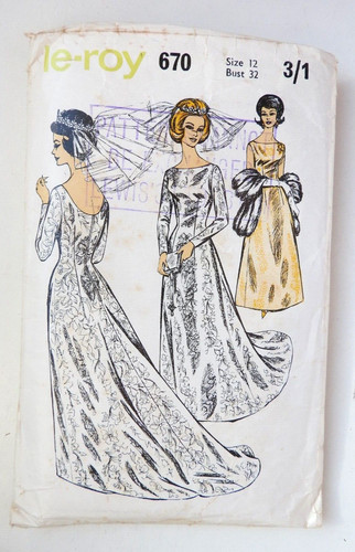 Le-Roy 670 sewing pattern