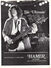 vtg TOM PETERSSON CHEAP TRICK