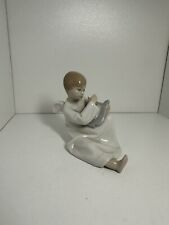 ANGEL Playing Harp Porcelain