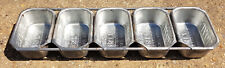5 x Mini Hovis Bread Tins 5 Strap Bakers Baking Loaf Tin  £74.79+VAT