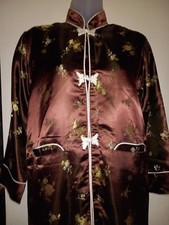 Vintage 60s Chocolate Floral