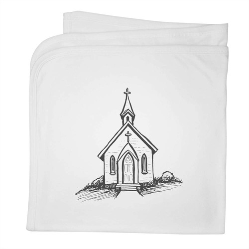 Small chapel baby blanket - chapel',