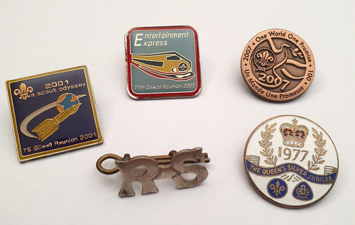 Boy scouts pin badges - boy,