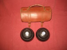 Thomas Taylor bowls in leather