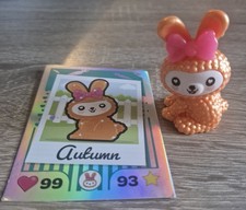 I Love Bunnies Bow Edition Exclusive Autumn Figure With Card.