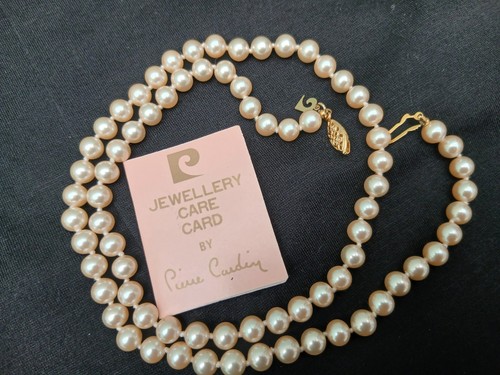 Vintage pierre cardin faux - pierre,