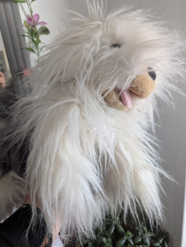 Vintage sheepdog puppet - sheepdog,