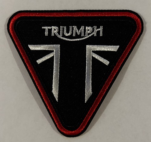 Triumph patch badge iron r - triumph,