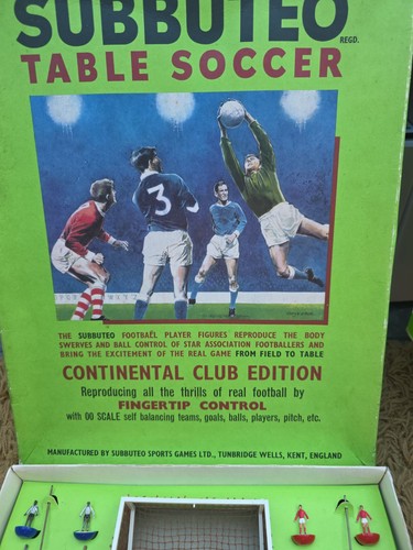 Vintage subbuteo set with - subbuteo,