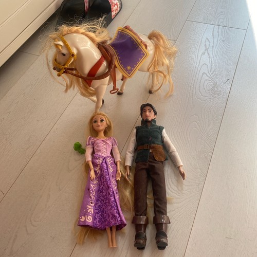Disney rapunzel horse set - disney,