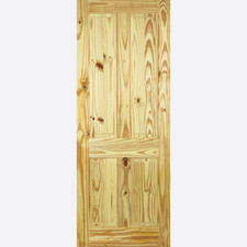 LPD Internal Knotty Pine 4 P Solid Door