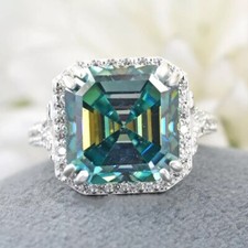 Certified 8.70 Ct Asscher Cut