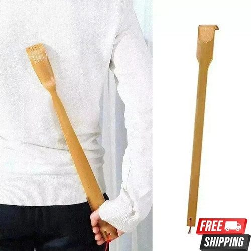 Bamboo back scratcher - bamboo,