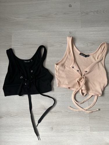 Ribbed lace tankini - 2x,