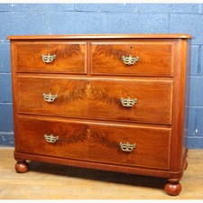 A Victorian Mahogany Two over
