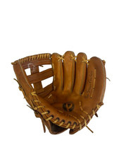 Vintage Cowhide Baseball Glove Professional Model Pennant Series 82-371 Charity