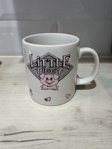 Little piggy vintage mug - piggy,