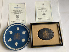 WEDGEWOOD “150th ANNIVERSARY METROPOLITAN POLICE” PLATE/PLAQUE (LTD.EDITIONS)