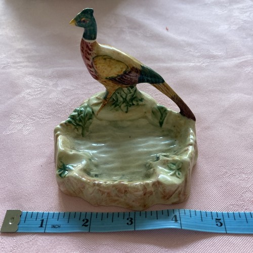 Vintage pheasant pin dish - pheasant,