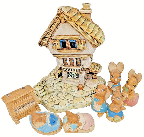 Pendelfin rabbits joblot - rabbits,