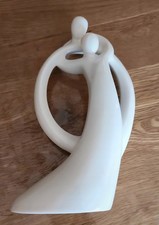 Vintage Enesco Circle of Love "Encompass Me" porcelain figurine sculpture.