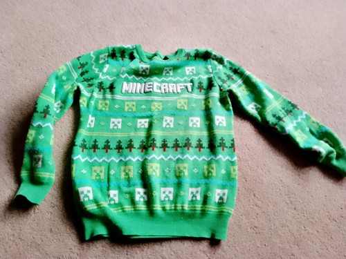 Minecraft christmas jumper - minecraft,