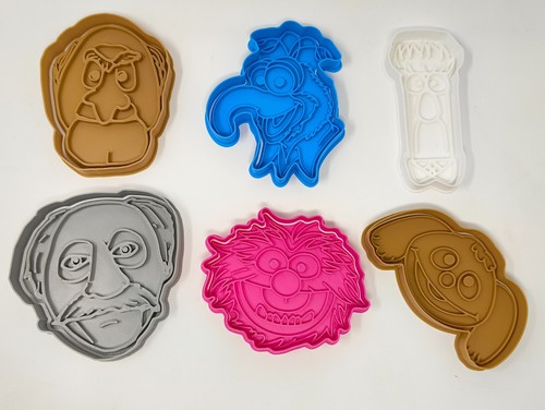 Muppets cookie cutters - cookie, +