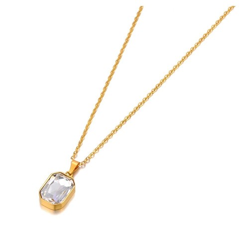 Big geometric square crystal - big,