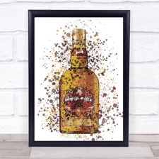 Royal Whiskey Bottle Wall Art