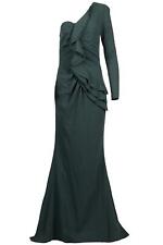 ELIE SAAB SILK BLEND MAXI DRESS FR 38 UK 10
