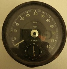 Jaguar E type tachometer