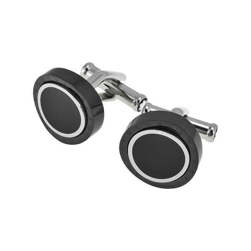 Montblanc cufflinks black - cufflinks,